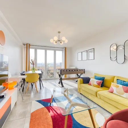 Апартаменты Popcolor Ideal Famille-groupes-pro 8min De Paris